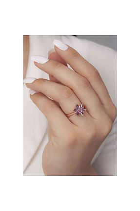 انگشتر نقره زنانه زیرکن Şimal Silver - کد 110765822