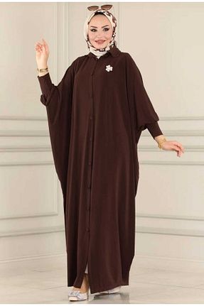 کلاه و ابایا سرمه ای زنانه بافتنی MODAMÜNASİP - کد 712994761