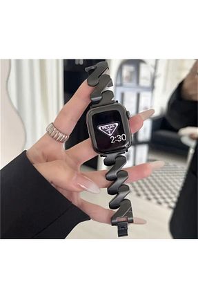 بند ساعت هوشمند مشکی UMD - کد 712316711