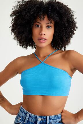 بادی آبی زنانه رگولار Top Step - کد 712604310