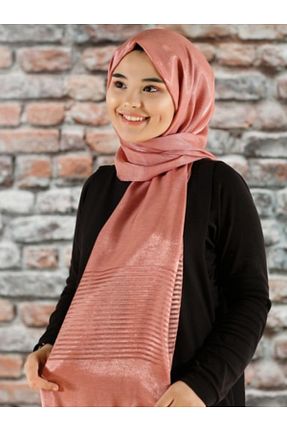 شال نارنجی زنانه پلی استر ZENİPEK - کد 41499530