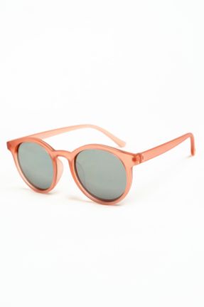 عینک آفتابی نارنجی زنانه 49 آینه ای کد 95241930