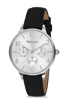 ساعت مچی سفید زنانه استل (فولاد) Ferrucci - کد 4272889