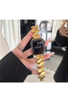 بند ساعت هوشمند طلائی UMD - کد 712315810
