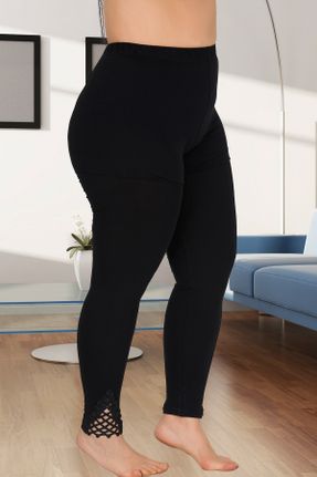 ساق شلواری مشکی زنانه بافتنی پارچه ای کد 712391142