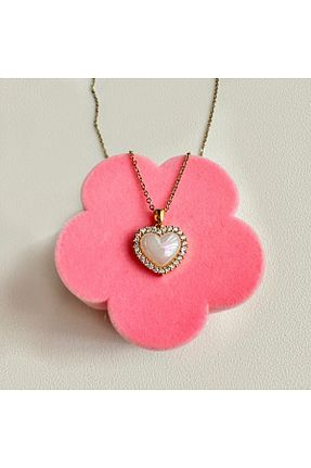 گردنبند استیل ( فولاد ) طلائی زنانه استیل (فولاد) Okko Store - کد 681865640
