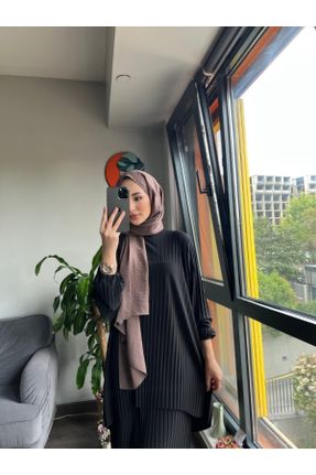 ست مشکی زنانه رگولار بافتنی کد 712507963