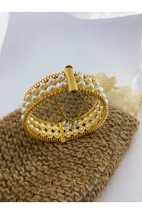 دستبند نقره زرد زنانه 925 عیار Midyat Artuklu Gümüşçülük - کد 712774751