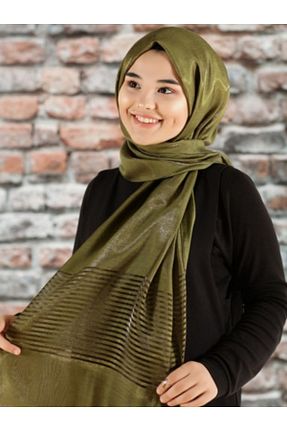 شال خاکی زنانه پلی استر Genel Markalar - کد 41521070