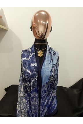 شال سرمه ای زنانه Aashiv