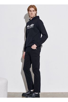 شلوار جین مشکی مردانه پاچه تنگ Wrangler - کد 712806411