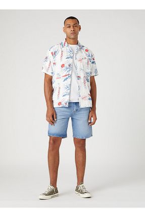 شلوارک و برمودا رنگی مردانه پارچه Wrangler - کد 712815529