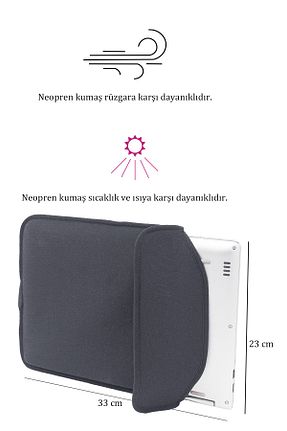 محافظ نوت بوک مشکی Rupva - کد 270894994