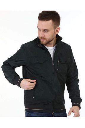 کاپشن مشکی مردانه اسلیم فیت Staff - کد 85748457