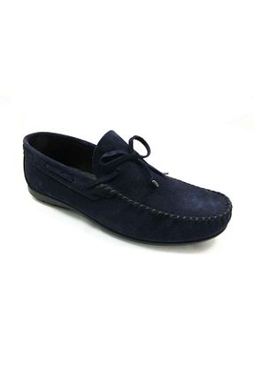 کفش کژوال سرمه ای مردانه چرم خالص Çarıkçım - کد 714780465