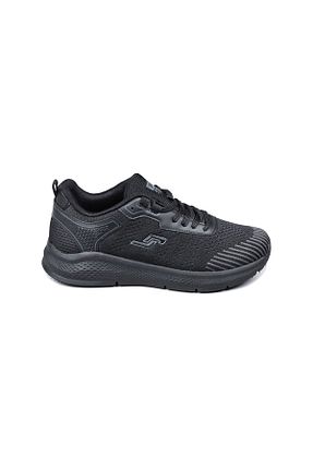 کفش اسنیکر مشکی زنانه بند دار Jump - کد 713729190