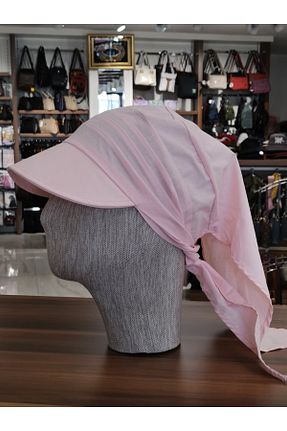 کلاه صورتی زنانه پنبه ای Özgöksu Şapka - کد 696327640