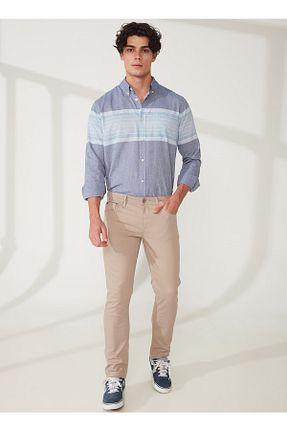 شلوار طوسی مردانه پارچه Lee Cooper - کد 716069796