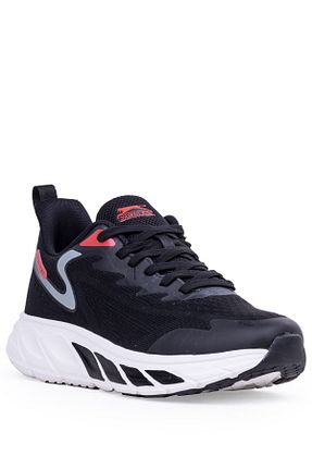 کفش پیاده روی مشکی مردانه چرم مصنوعی Slazenger - کد 715663541