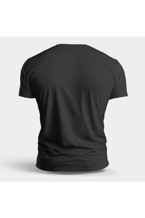 تی شرت مشکی زنانه یقه گرد رگولار کد 715734147