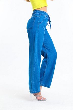 شلوار آبی زنانه بافتنی MAYEN MODA - کد 715834408