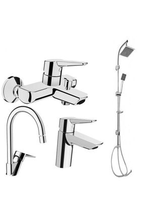 شیرآلات حمام کروم Artema - کد 52410723