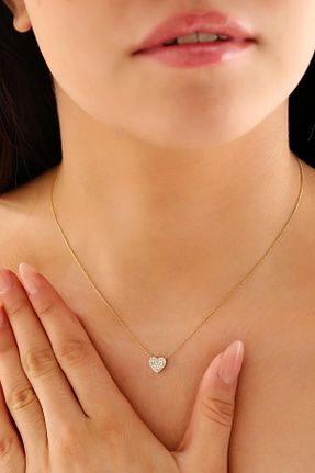 گردنبند طلا زرد زنانه 14 عیار Sefa Gold - کد 716564421