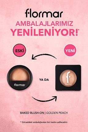 رژگونه نارنجی Işıltılı Flormar - کد 712850546