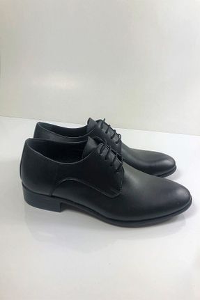 کفش کلاسیک مشکی مردانه چرم خالص Tabak Deri - کد 716620930
