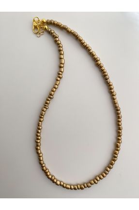 گردنبند جواهر طلائی زنانه منجوق کد 689333831