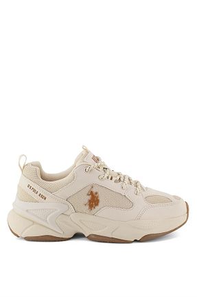 کفش پیاده روی بژ زنانه چرم مصنوعی U.S. Polo Assn. - کد 716881658