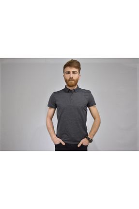 تیشرت طوسی مردانه رگولار Twister Jeans - کد 45553772