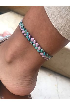 خلخال جواهر آبی زنانه منجق Afrika Butik - کد 45614605