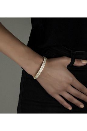 دستبند نقره طلائی زنانه 925 عیار LINTERNA - کد 46313017