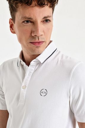 تیشرت سفید مردانه رگولار Armani Exchange - کد 2760333
