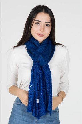 شال گردن سرمه ای زنانه تریکو Arven - کد 52965241