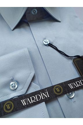 پیراهن آبی مردانه اسلیم فیت Wardini Gömlek - کد 50417344