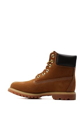 بوت / نیم بوت قهوه ای زنانه پاشنه تخت Timberland - کد 3661517