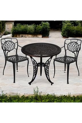ست باغچه مشکی آلومینیوم Gennhaus - کد 672586572