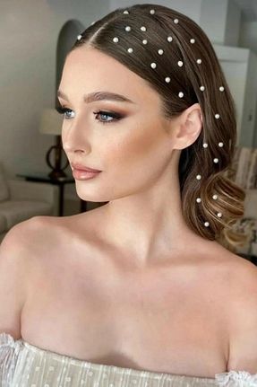 اکسسوری بدن سفید زنانه سنگ طبیعی sebura - کد 718551624
