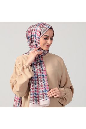 شال صورتی زنانه پنبه ای ipekistanbul - کد 719068604