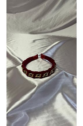 تاج قرمز زنانه مخمل MegssStore - کد 719109129