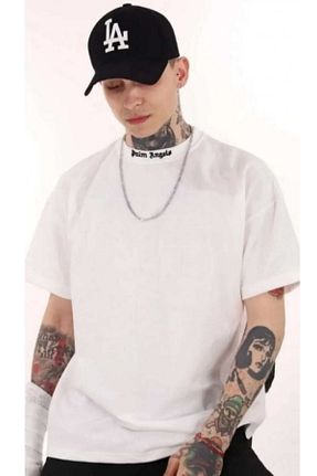 تیشرت سفید مردانه اورسایز Palm Angels - کد 719223831