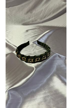تاج سبز زنانه مخمل MegssStore - کد 719624303