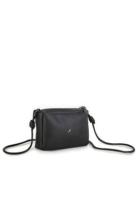 کیف دوشی مشکی زنانه چرم مصنوعی Nas Bag - کد 719628556
