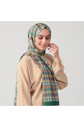 شال خاکی زنانه پنبه ای ipekistanbul - کد 719070748