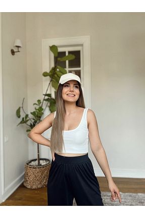 بلوز نباتی زنانه کراپ Fistan Byn Melisa - کد 719458766