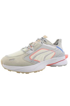 کفش اسنیکر طوسی زنانه بند دار Puma - کد 719553822