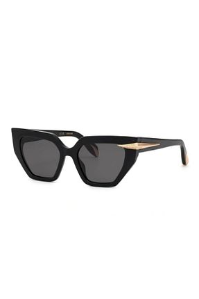 عینک آفتابی مشکی زنانه UV400 Roberto Cavalli - کد 721008614