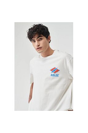 تیشرت سفید مردانه Loose Lee - کد 721077247